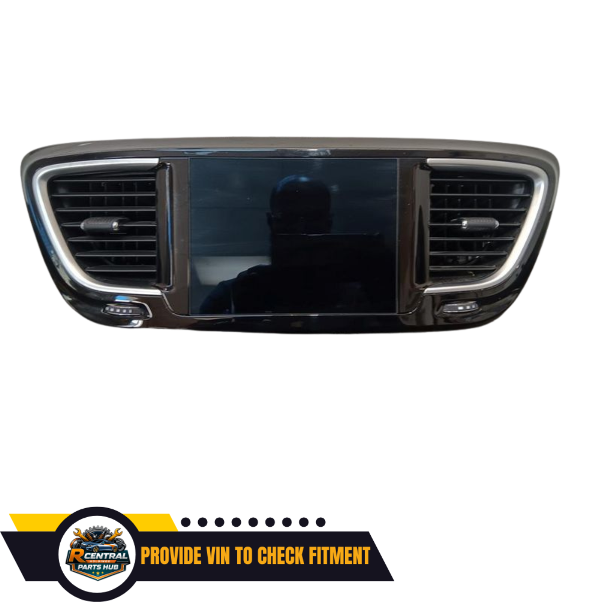 2018–2020 Chrysler Pacifica Display Screen Radio Reciever Panel OEM — view 1