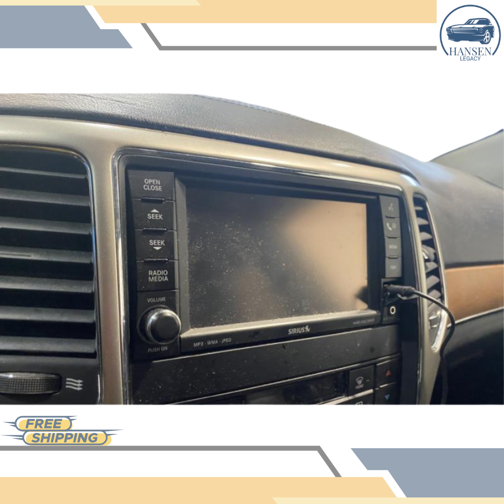 2011 Jeep Grand Cherokee Radio Receiver Display Screen Navigation ID RER 11 — view 1