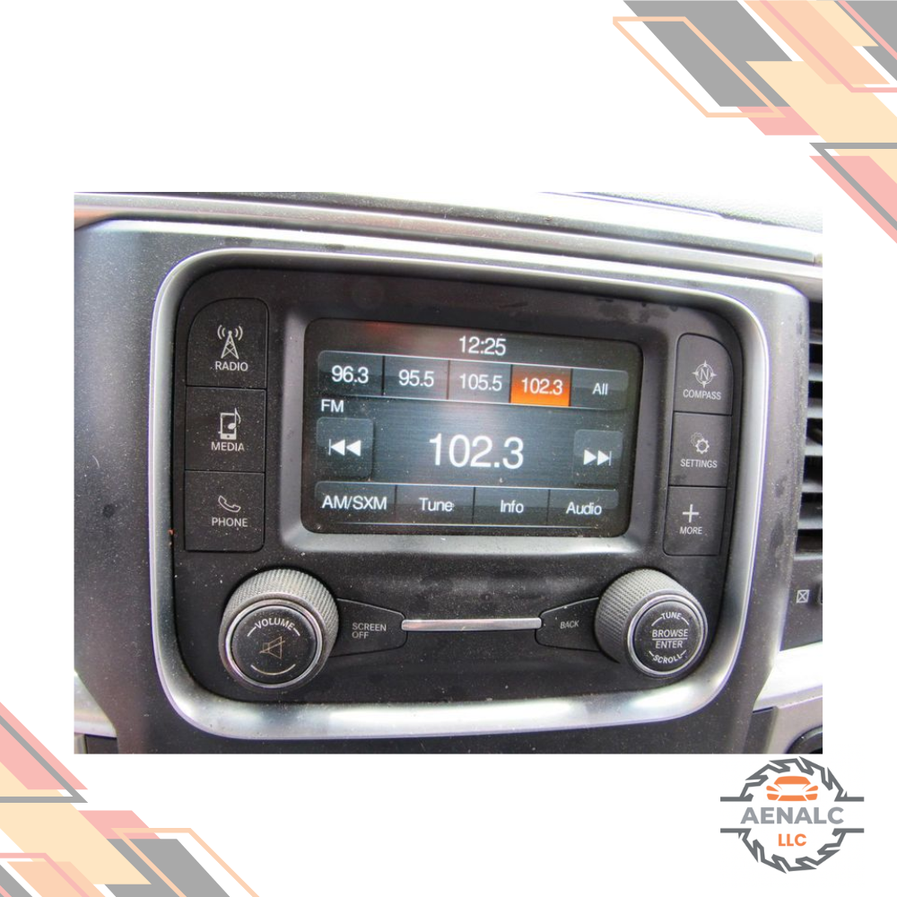 2018–2020 Dodge Ram 1500 AM FM Satellite Radio Display Receiver 5.0 Screen OEM — view 2