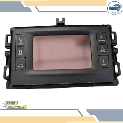2014 Jeep Grand Cherokee AM FM Satellite Radio Receiver with Display Screen OEM — view 1