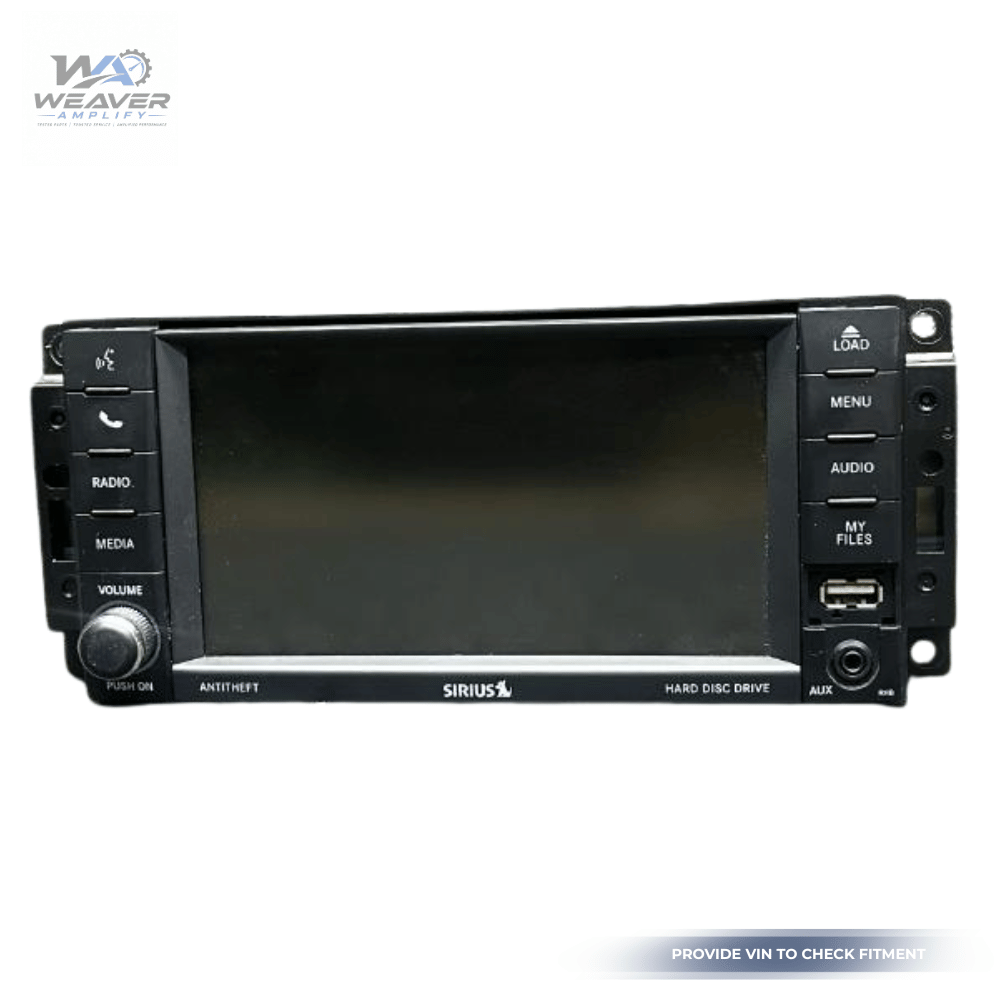 2012–2018 Dodge Caravan Radio Display Receiver RHB Navigation OEM — view 1