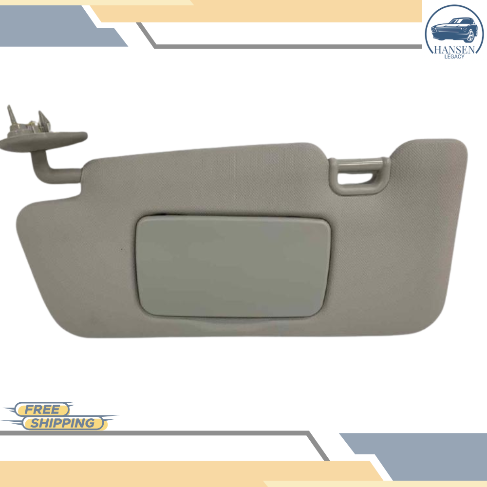 2017–2023 Subaru Impreza LH Driver Sunvisor Sun Visor with Mirror & Extender OEM — view 2