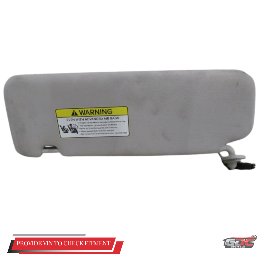 2016–2020 Kia Sorento Passenger RH Sun Visor OEM — view 1