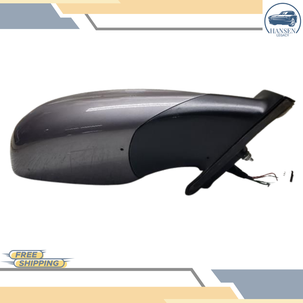 2011–2014 Hyundai Sonata RH Passenger Side Power View Mirror Assembly OEM — view 4