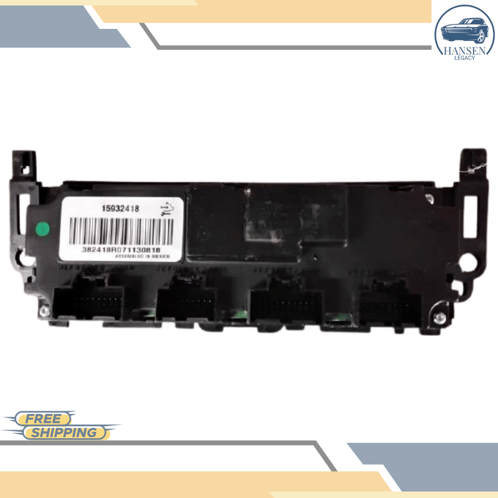 2007–2011 Chevrolet Tahoe AC Heater Temperature Climate Control OEM — view 2