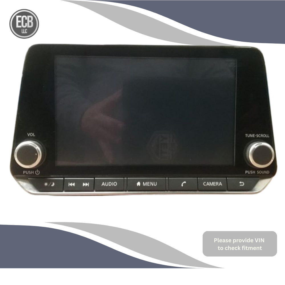 2020–2022 Nissan Sentra Radio Display Receiver Screen AM FM without Navigation OEM — view 1
