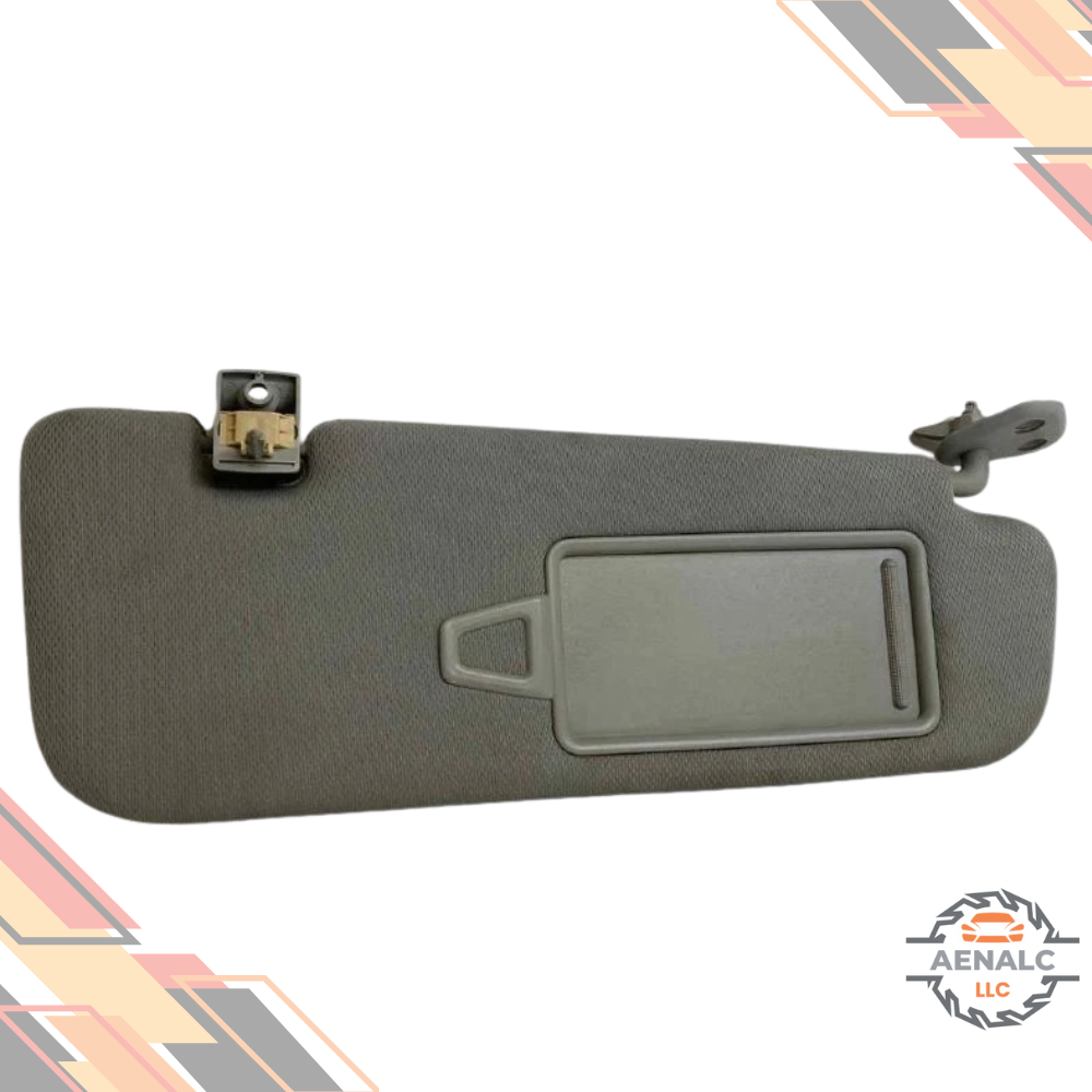 2009–2016 Hyundai Genesis RH Passenger Sunvisor Sun Visor with Mirror Extender OEM — view 1