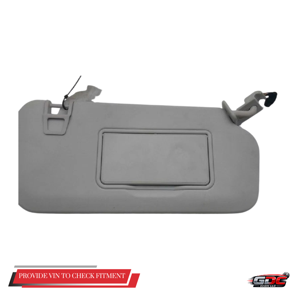 2021–2024 Ford Escape RH Passenger Sunvisor with Mirror & Light Gray OEM — view 3