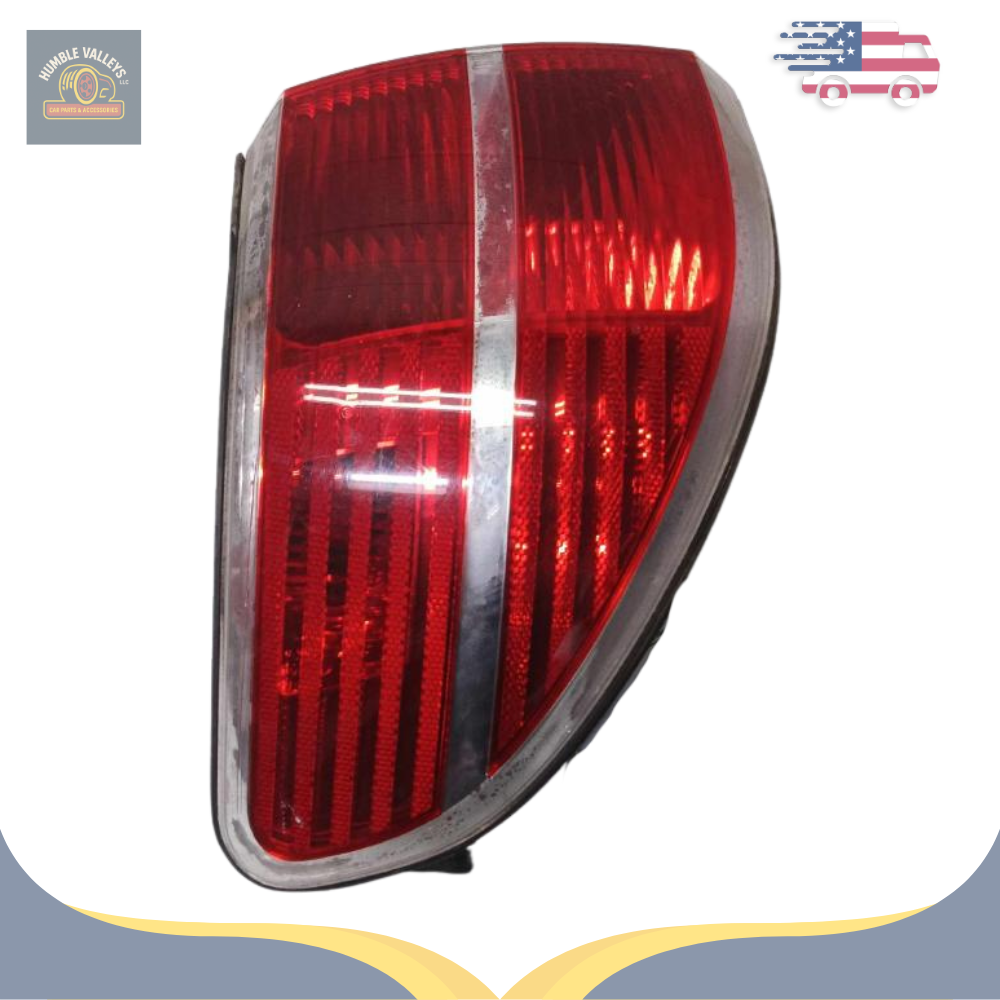 2007–2010 Saturn Outlook Left Passenger Tail Light Assembly Quarter Panel Mntd — view 3