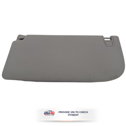2021–2025 Ford F150 Driver LH Interior Gray Cloth Sun Visor OEM — view 2