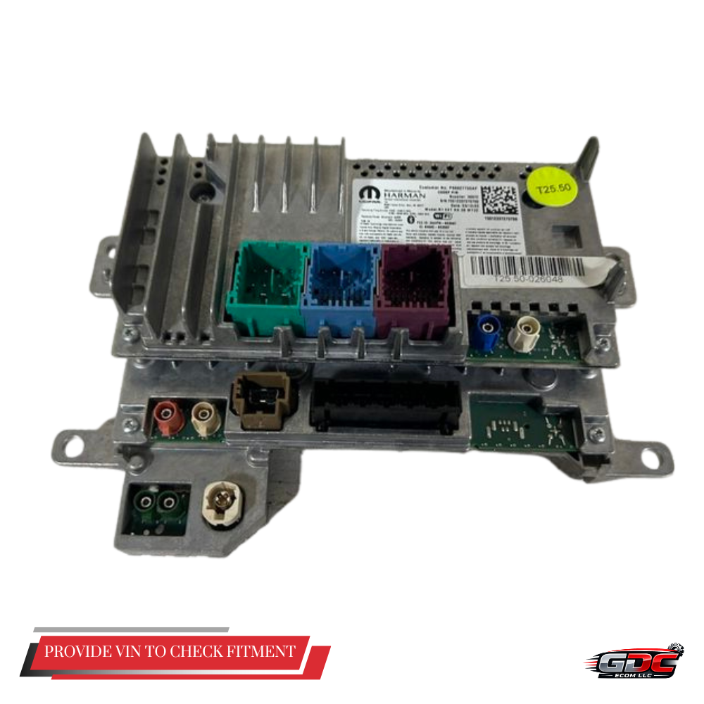 2022–2024 Jeep Grand Cherokee WL Navigation HD Radio Media Receiver OEM — view 2