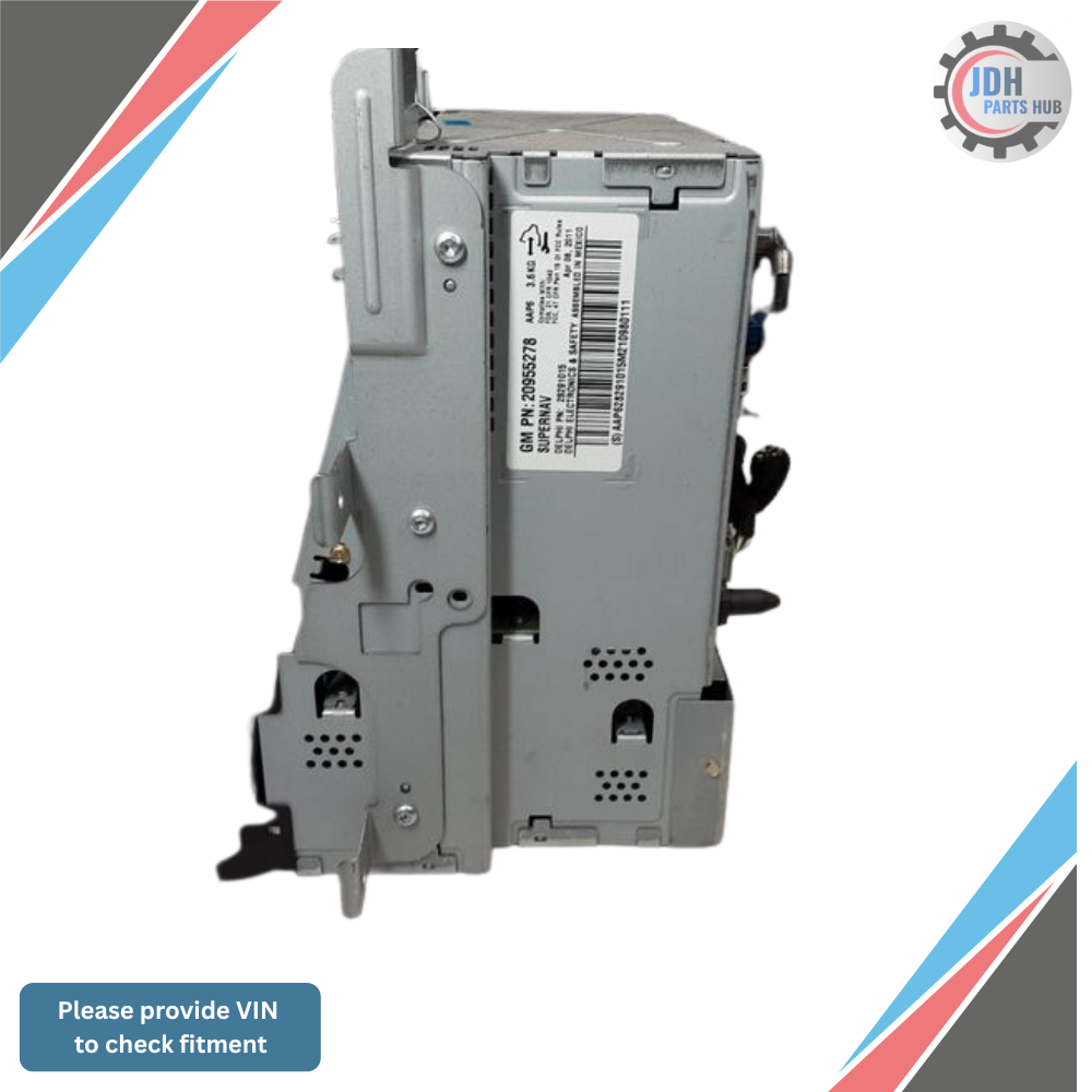 2011 Cadillac Escalade AM-FM-stereo-D<wbr/>VD-navigation Radio Receiver Display GMQ — view 3