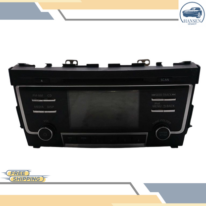 2017–2018 Nissan Altima S SR Radio AM/FM/CD Player Receiver 28185-9HT1A OEM — view 2