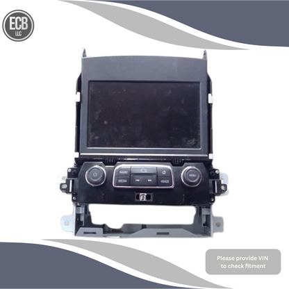 2018–2020 Chevrolet Impala Radio Receiver Display Screen OEM — view 1