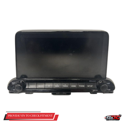 2019–2020 Kia Forte AM FM Radio Receiver Display Screen without Navigation OEM — view 1