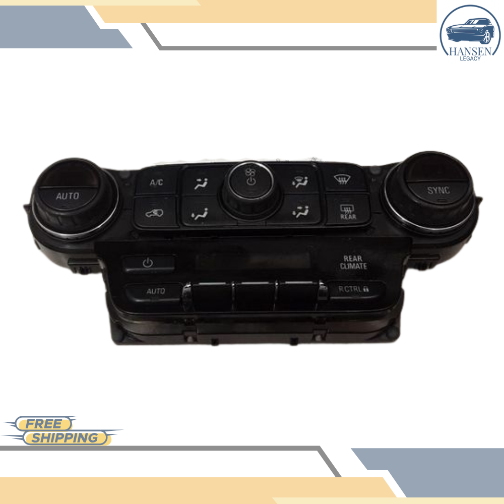 2017–2020 Chevrolet Tahoe A/C AC Auto Heater Temperature Control 84164477 — view 3