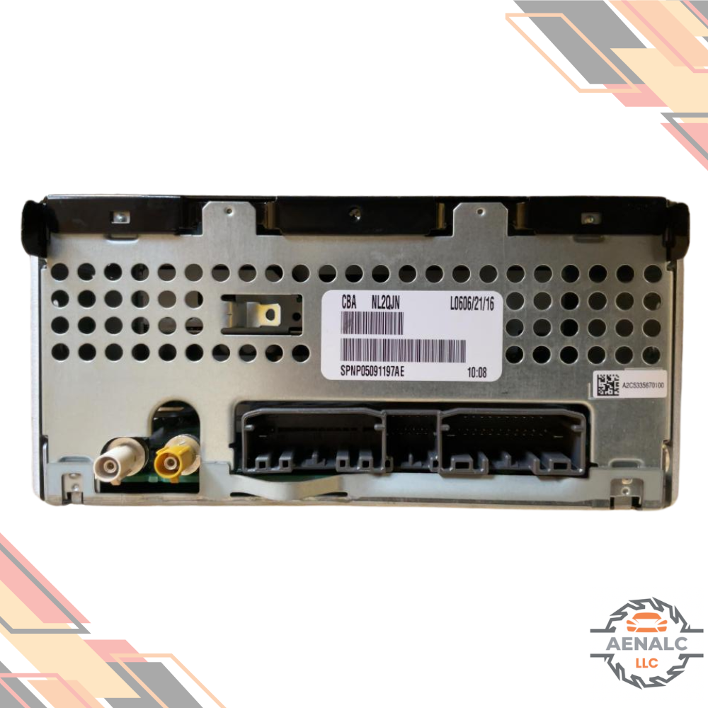 2012–2017 Jeep Patriot MP3 CD with Satellite Radio Receiver Face ID RES OEM — view 3