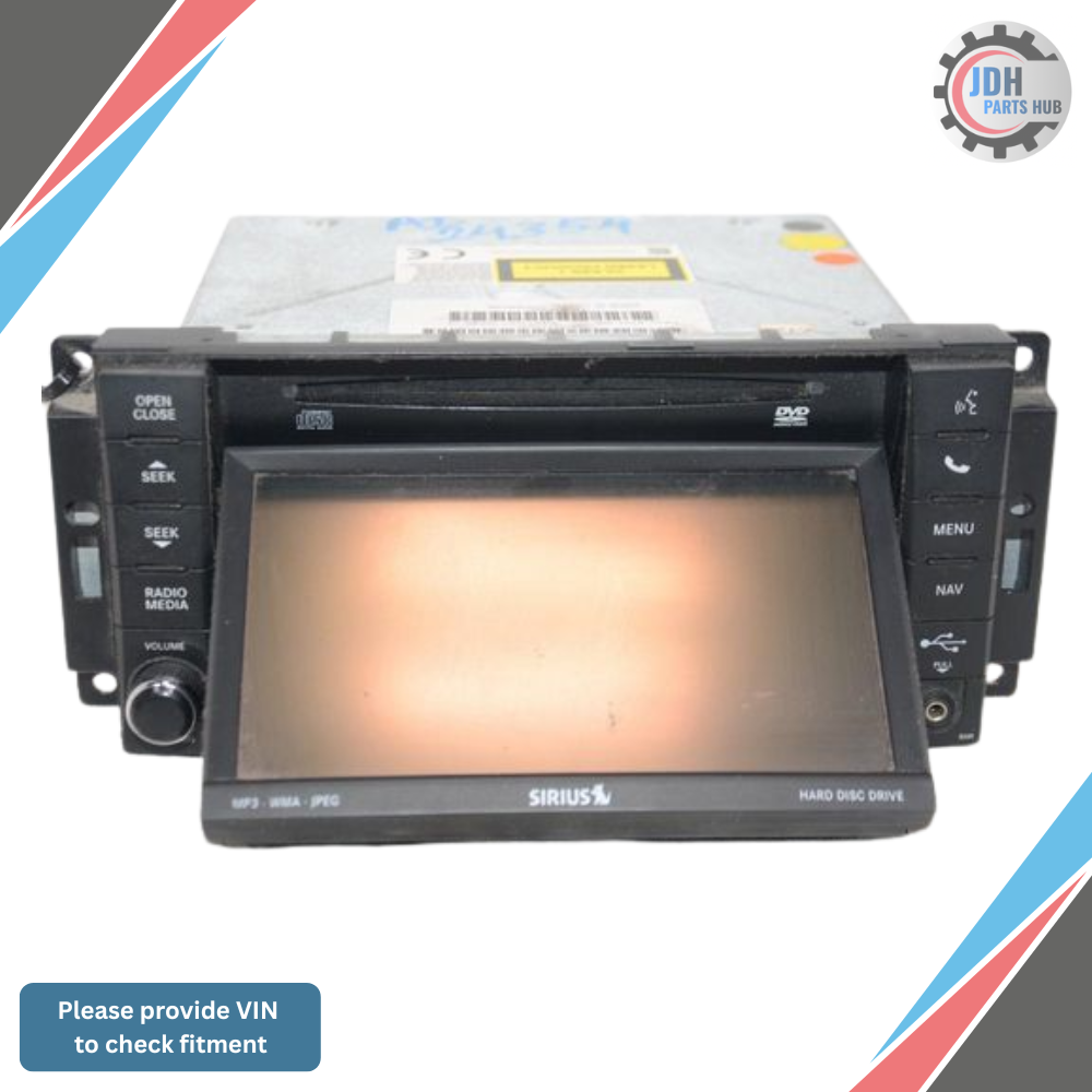 2013 Chrysler 200 AM-FM-CD-DVD-H<wbr/>DD Navigation UConnect Radio RHR OEM — view 3