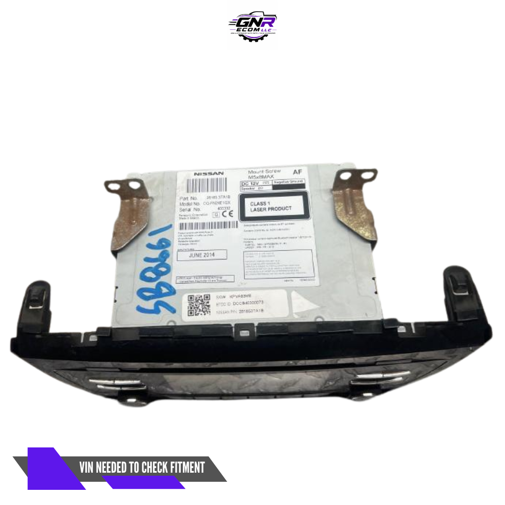 2013–2015 Nissan Altima Sedan AM FM CD Radio Receiver without Navigation 5" Display — view 2