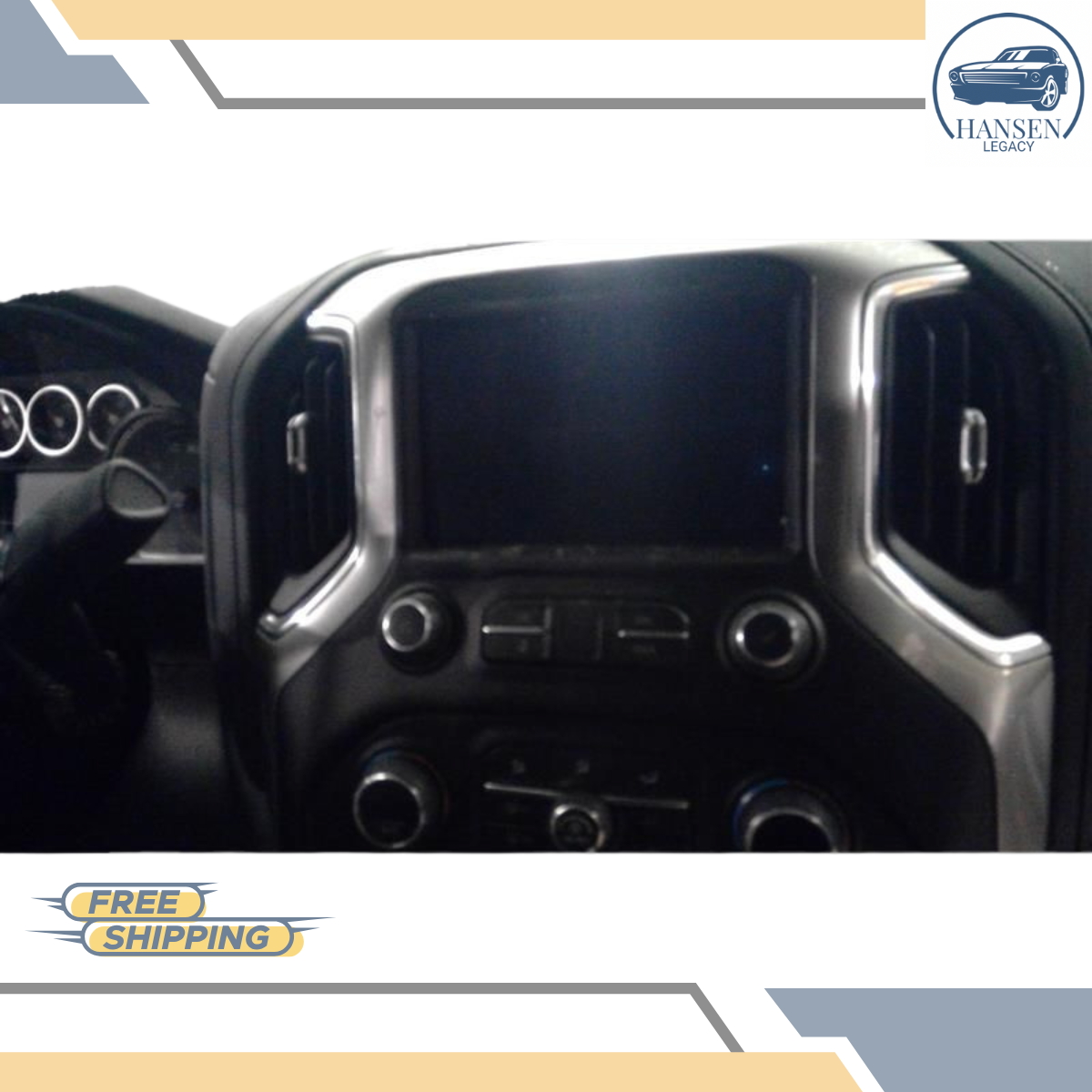 2020 Chevrolet Silverado 1500 Radio Control Panel Display with Screen ID 84743975 — view 1