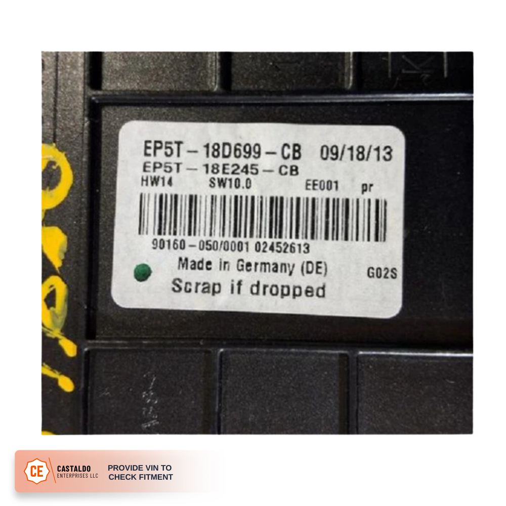 2014 Lincoln MKZ Radio Audio Media Climate Temperature Control Panel OEM — view 3