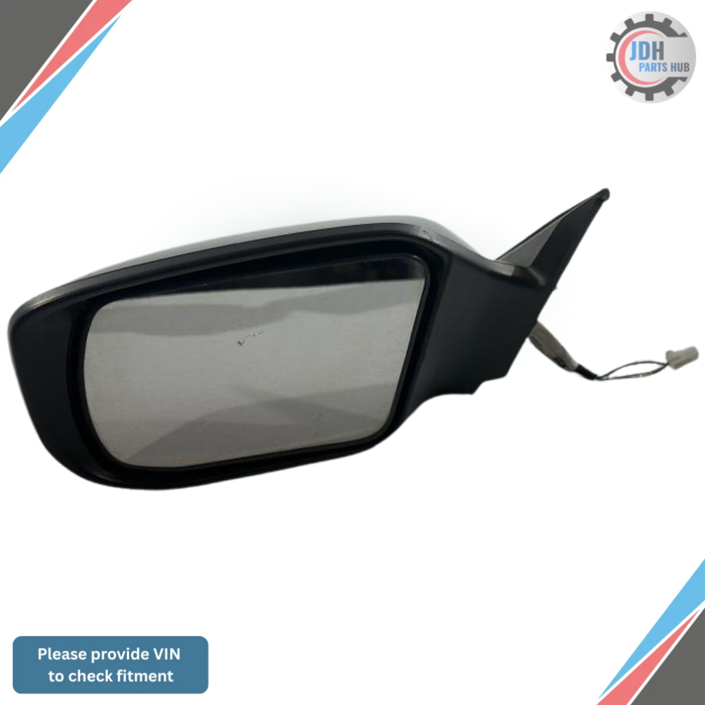 2007–2012 Nissan Altima Sedan Left Driver Side View Door Mirror black OEM — view 1