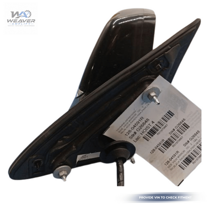 2015–2020 Cadillac Escalade Right Passenger Side Door Mirror Black Surround View — view 4