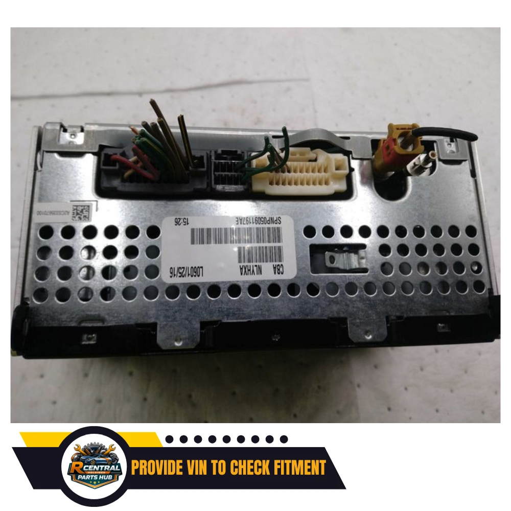 2012–2017 Jeep Patriot AM-FM-CD-MP3 Player Satellite Radio Receiver ID RES — view 2