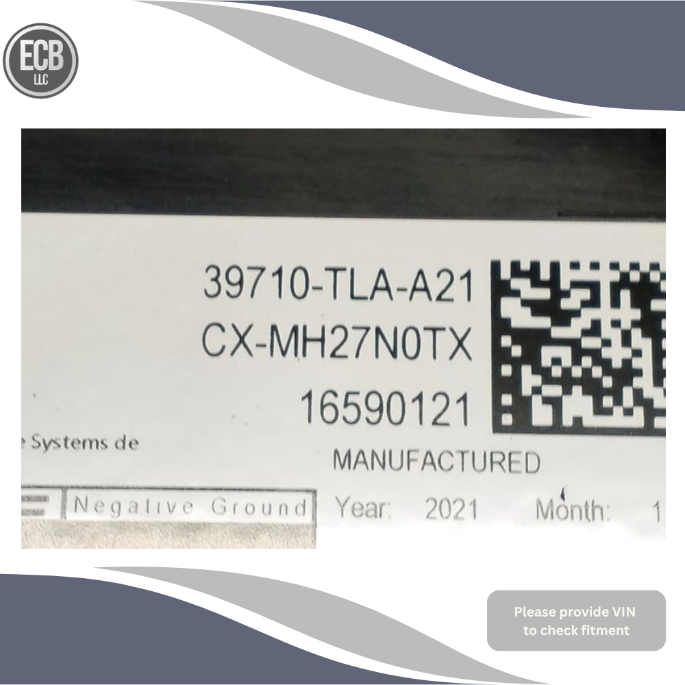 2018–2022 Honda CRV Radio Information Display Screen 7.0" OEM — view 3
