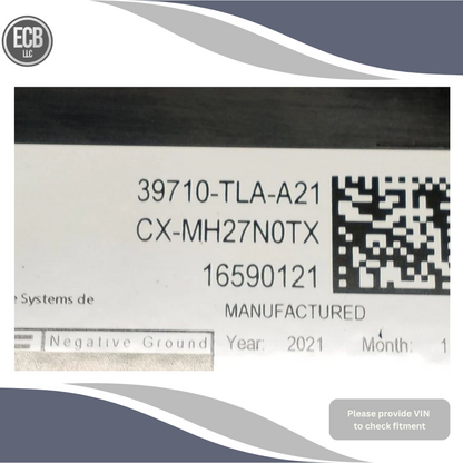 2018–2022 Honda CRV Radio Information Display Screen 7.0" OEM — view 3