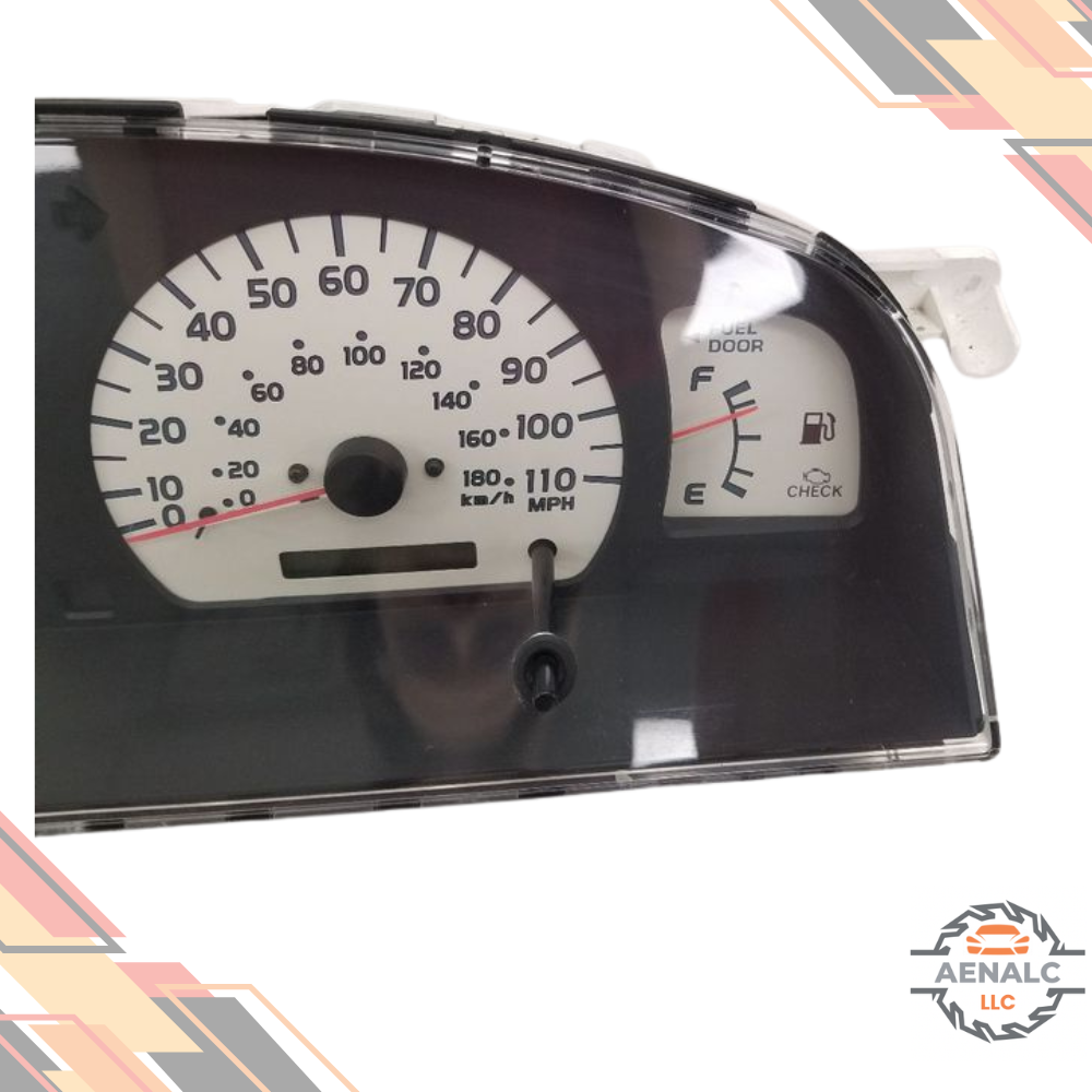 2001–2004 Toyota Tacoma AT Speedometer Gauges Cluster MPH With Tachometer 02 03 — view 2