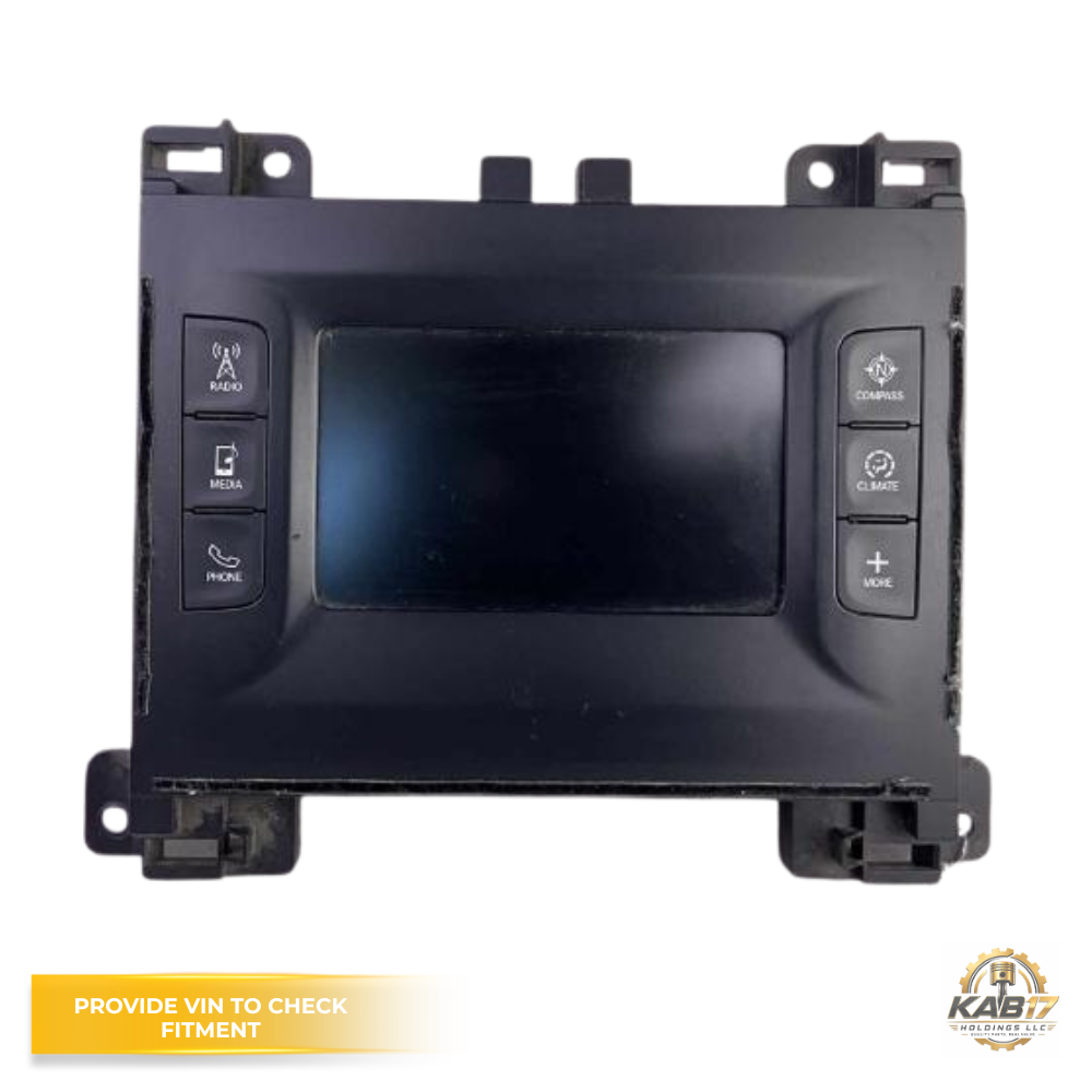 2015–2016 Dodge Challenger Radio Receiver with 5 INCH Touch Screen Display OEM — view 1