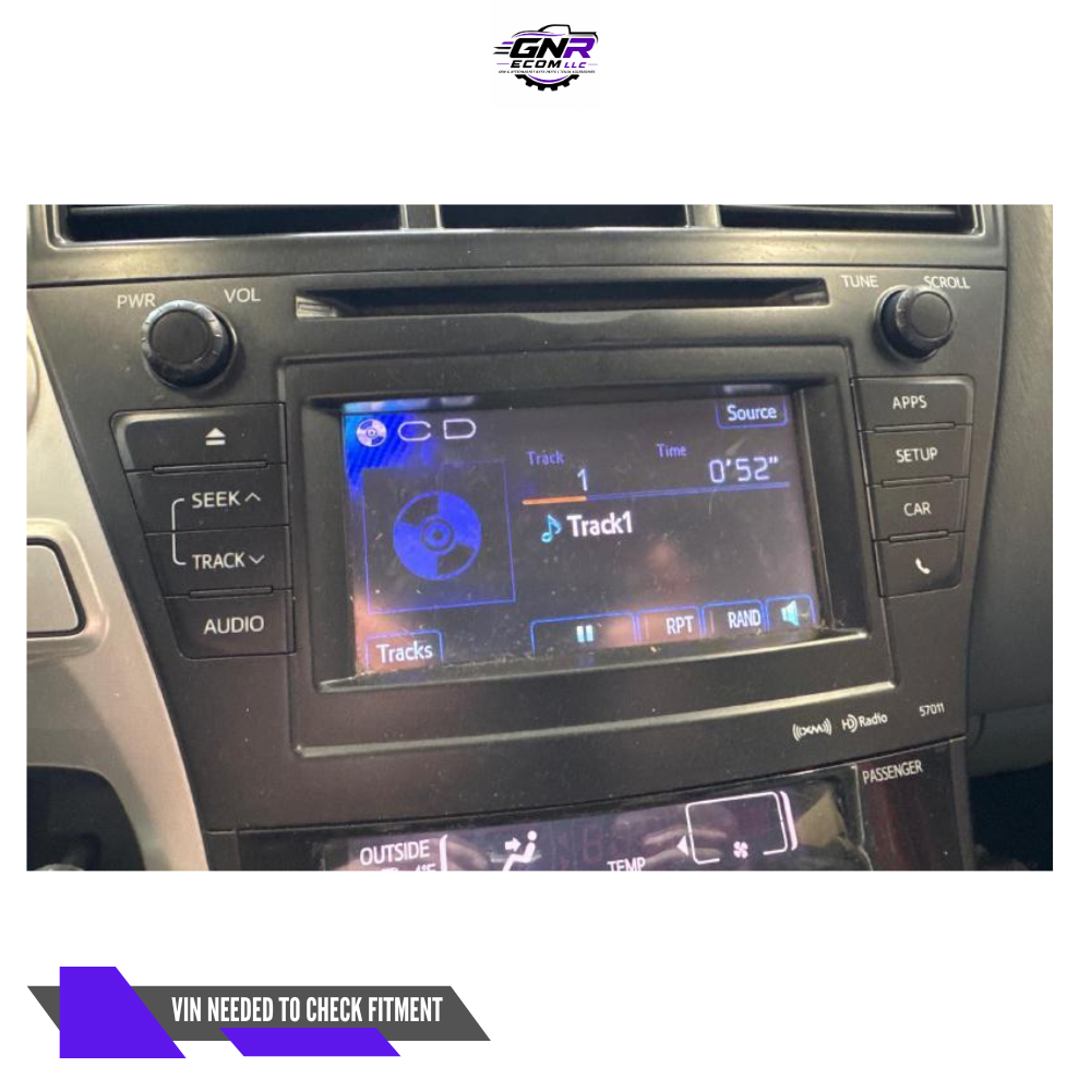 2012–2014 Toyota Prius Touch Screen Stereo AM FM XM HD Radio CD Player OEM — view 4