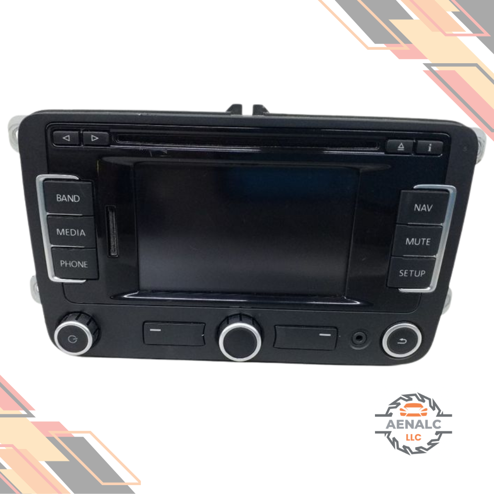 2009–2017 Volkswagen Tiguan Navigation GPS Radio Receiver CD DVD OEM — view 1