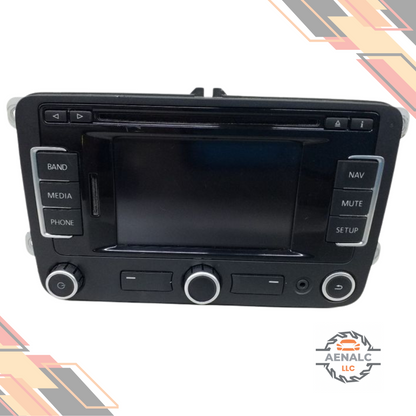 2009–2017 Volkswagen Tiguan Navigation GPS Radio Receiver CD DVD OEM — view 1