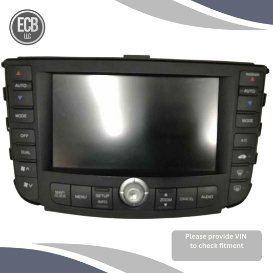 2007–2008 Acura TL Navigation Display Radio Receiver OEM — view 1