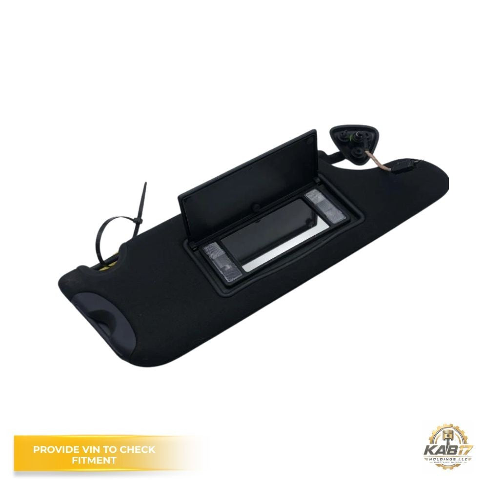 2018–2023 Dodge Challenger Sun Visor Right Passenger with Illumination Black OEM — view 2