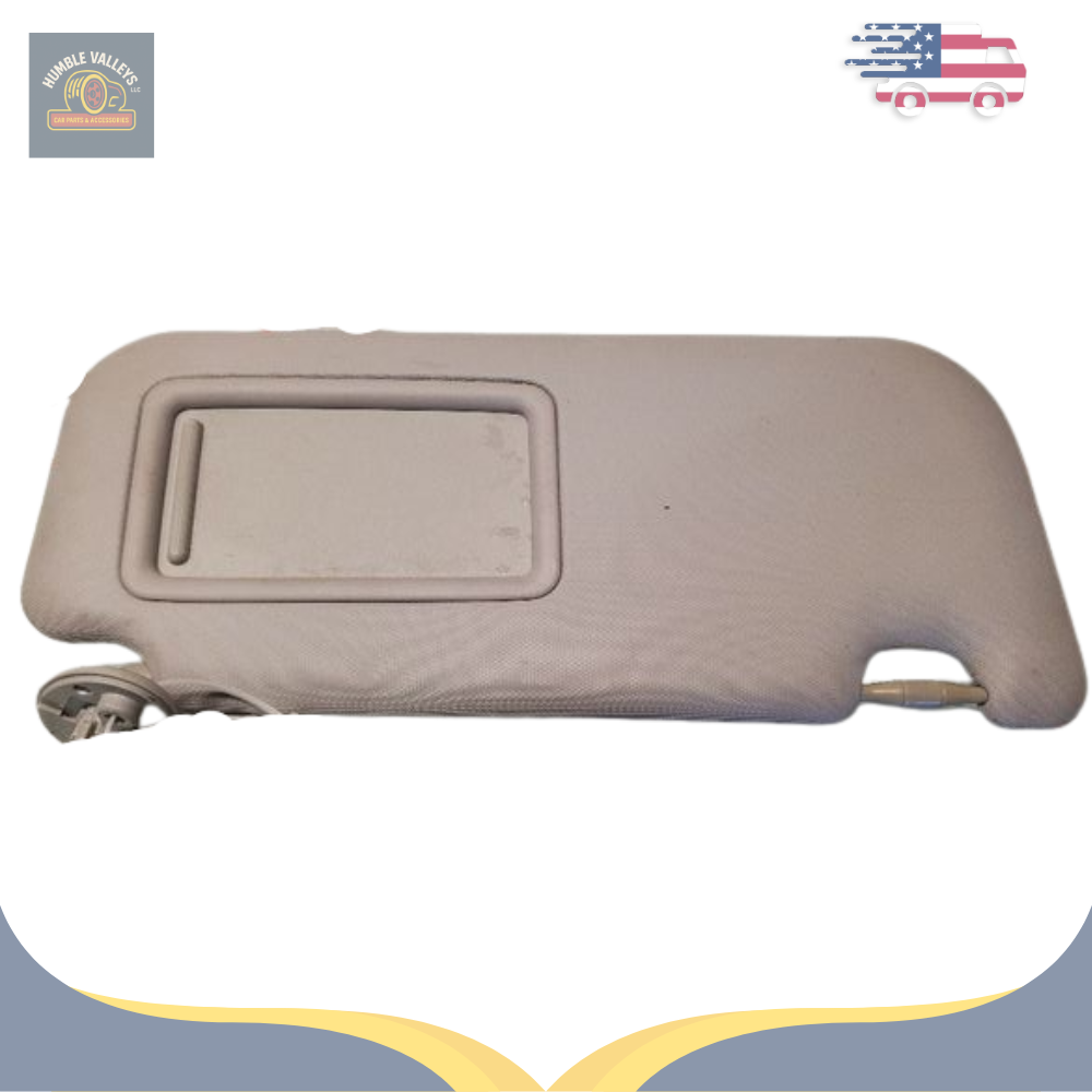 2014–2016 Toyota Corolla RH Passenger Sunvisor Sun Visor with Mirror OEM — view 2
