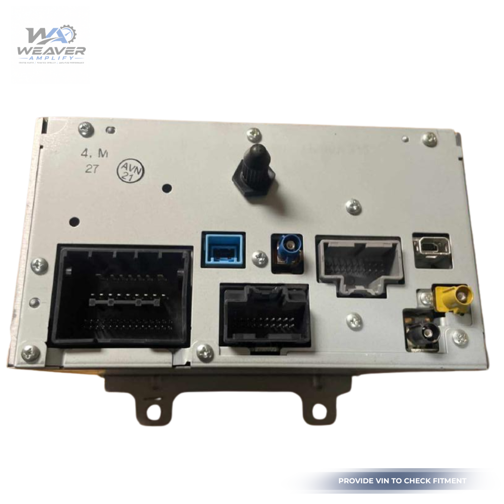 2010 Cadillac SRX Radio Receiver NAV AM FM CD DVD XM UYS OEM — view 1