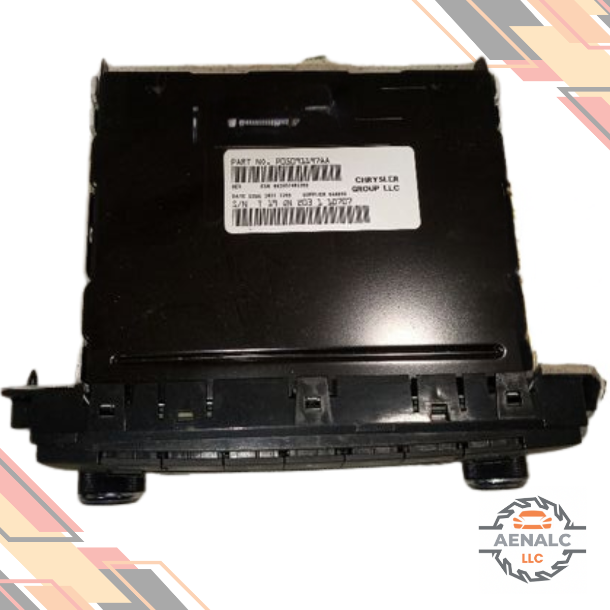 2012–2017 Jeep Patriot MP3 CD Satellite Radio Receiver Face ID RES 13 14 15 16 — view 2