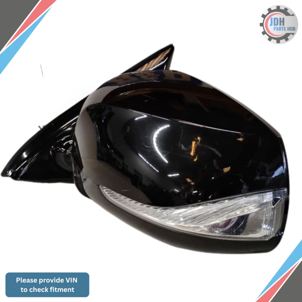 2017–2020 Infiniti QX60 Left Driver Side Door Mirror Assembly Black Power Heated — view 2