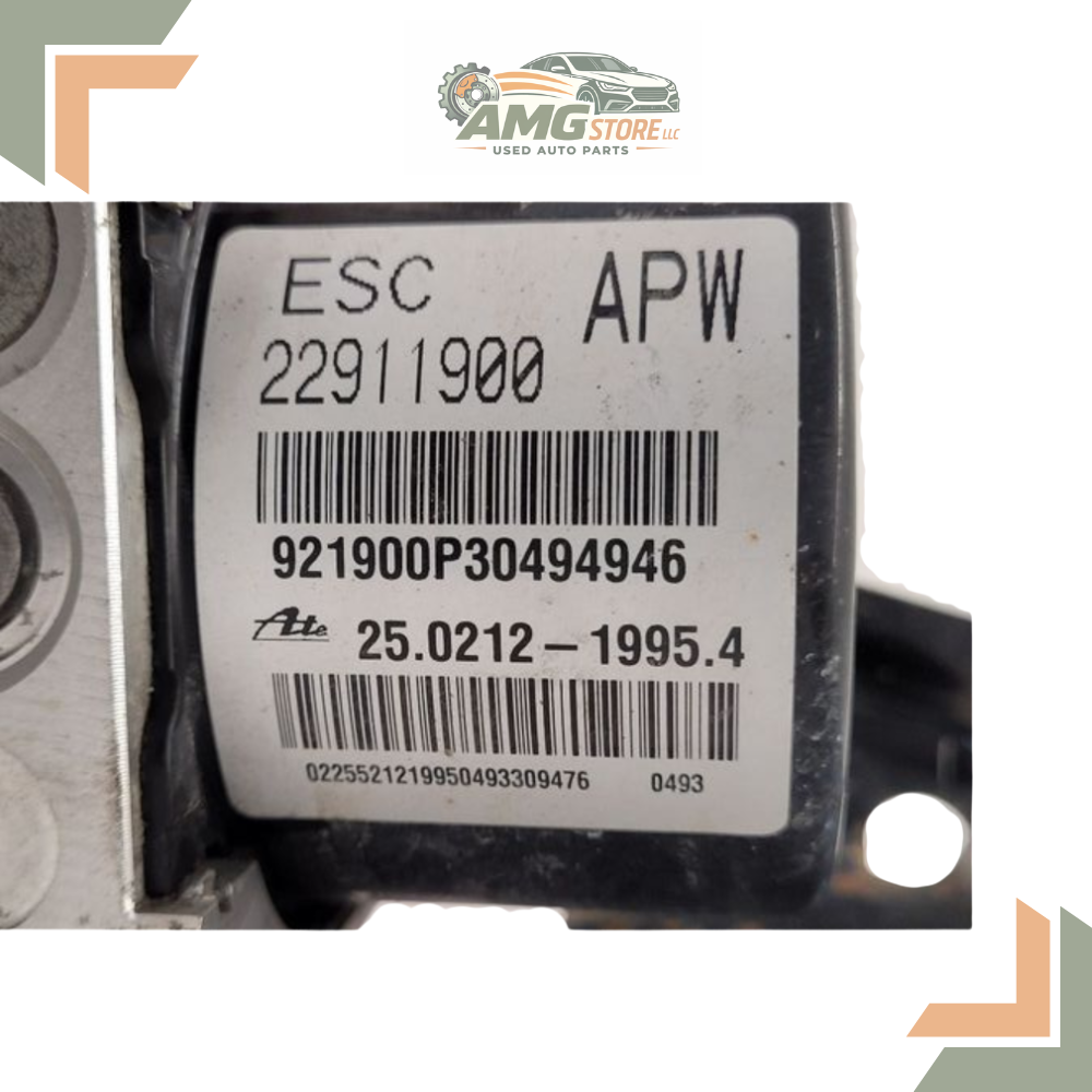 2007 Chevrolet Equinox ABS Anti Lock Brake Actuator Pump — view 3