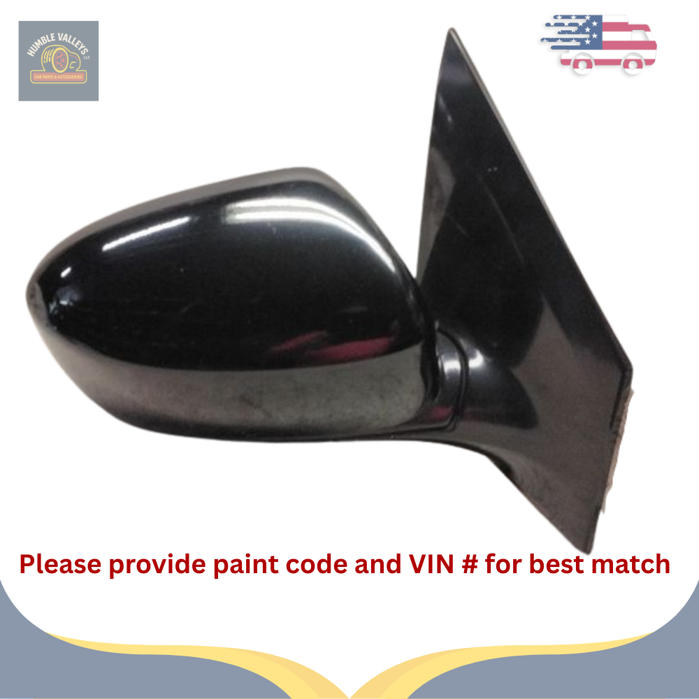 2009–2014 Nissan Murano Right Passenger RH Side View Mirror Door Power Black OEM — view 1