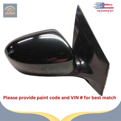 2009–2014 Nissan Murano Right Passenger RH Side View Mirror Door Power Black OEM — view 1