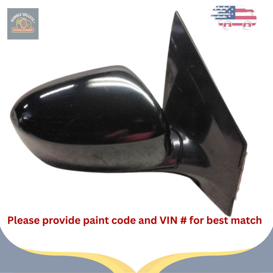 2009–2014 Nissan Murano Right Passenger RH Side View Mirror Door Power Black OEM — view 1