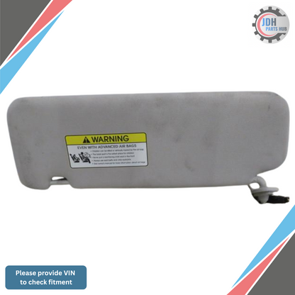 2016–2020 Kia Sorento Passenger RH Sun Visor OEM — view 2