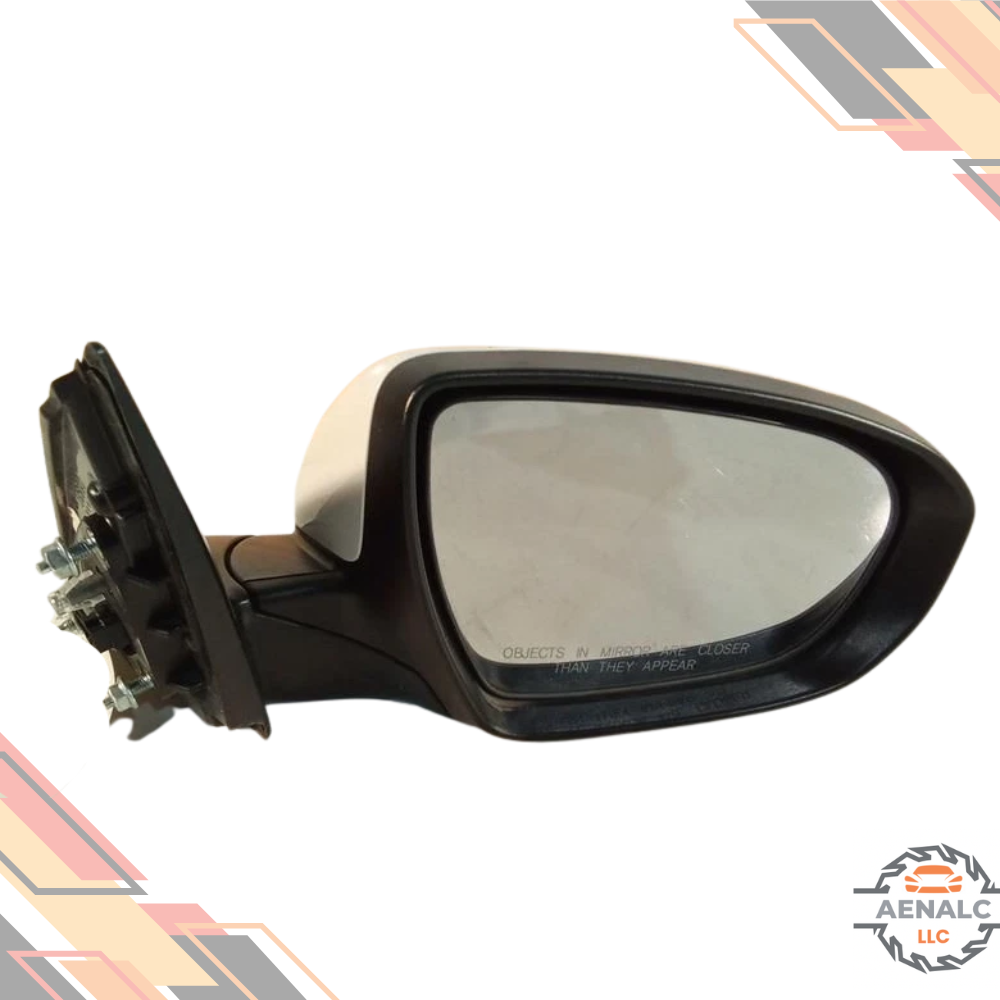 2014–2016 Kia Optima Right Passenger Side View Door Mirror White OEM — view 2