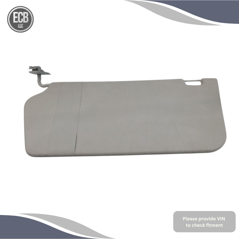 2015–2020 Ford Transit 250 Driver LH Interior Sun Visor Gray OEM — view 3