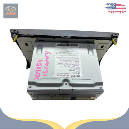 2015 Toyota Camry Radio Touch Screen Display Receiver 100366 OEM 86140 06070 — view 3