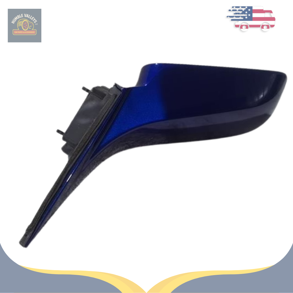 2001–2005 Honda Civic Right Passenger Side View Door Mirror Power Blue OEM RH — view 3